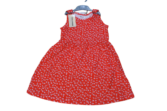 Branded red frock